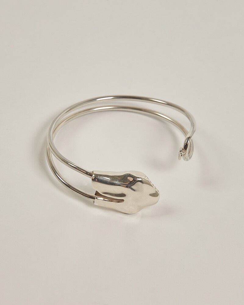 아더에러]Destroyed pin bracelet II Silver