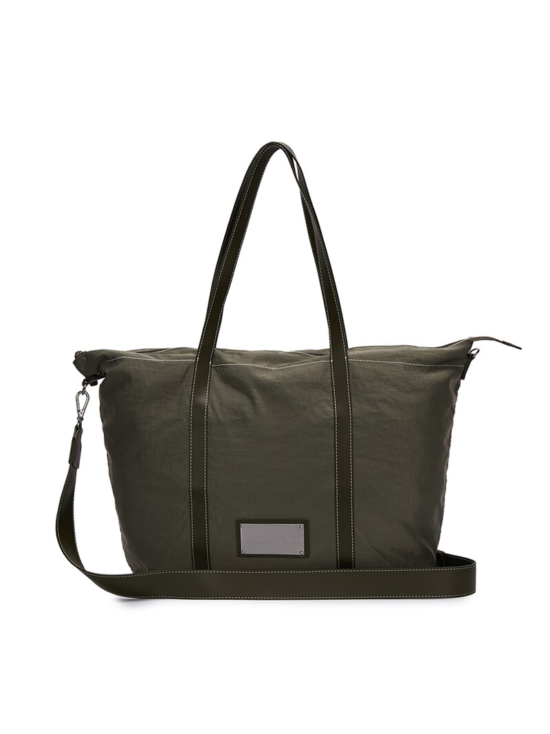 Matin Kim마뗑킴]FABRIC NEW SHOPPER BAG IN KHAKI