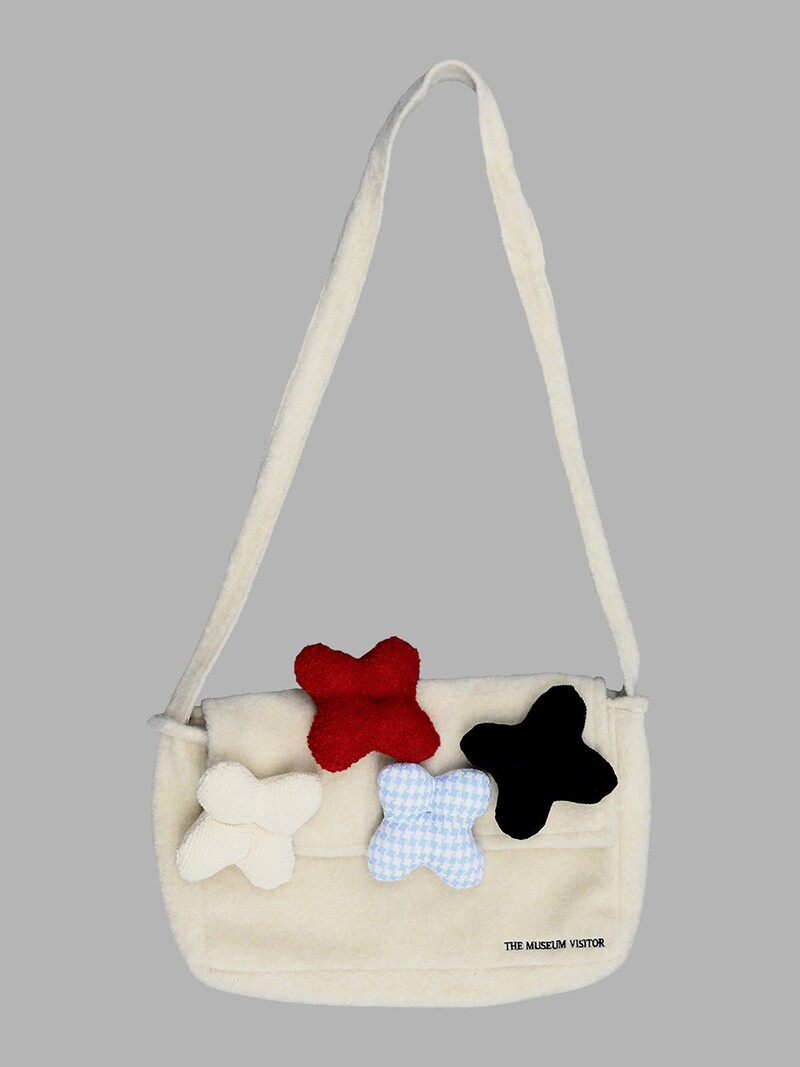 THEMUSEUMVISITOR더뮤지엄비지터]FLOWER CUSHION BAG